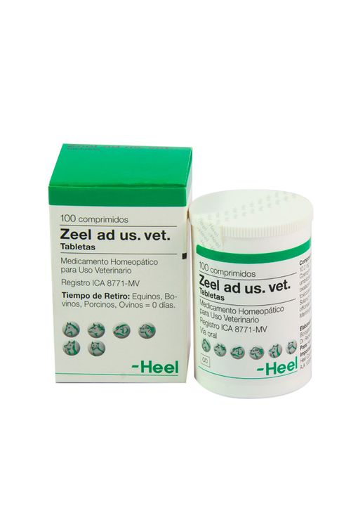 Medicamento Natural De Uso Veterinario Zeel Ad  Us Vet Tabletas