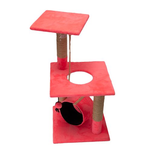 Gimnasio Para Gato Dos Niveles (Colores Surtidos)