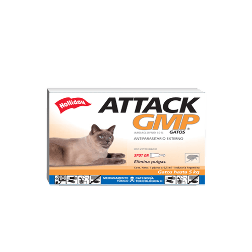 Antipulgas Para Gato Attack