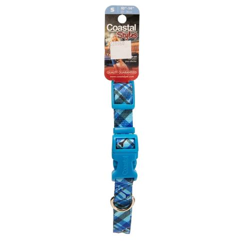 Collar Para Perro Coastal Pet  Sty Hueso Azul