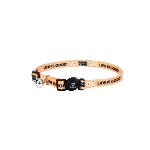 Collar Para Gato Coastal Pet Life Is Good Naranja