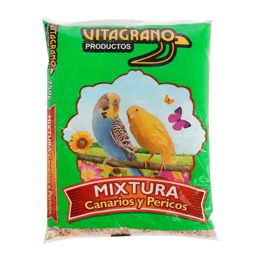 Mixtura Pericos Y Canarios Vitagrano