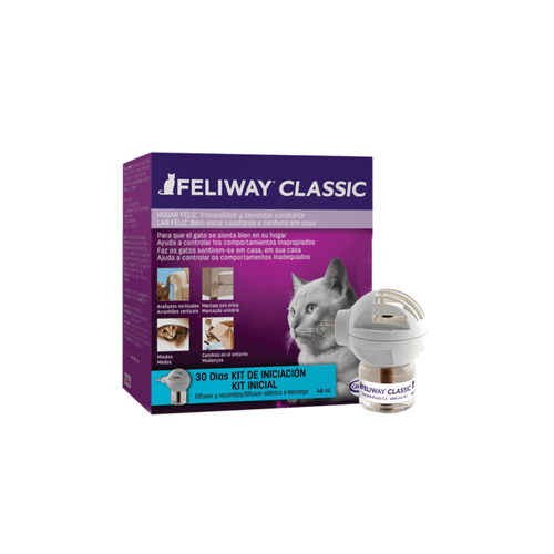 Feromona Sintética Para Gato Feliway Classic Difusor + Recarga