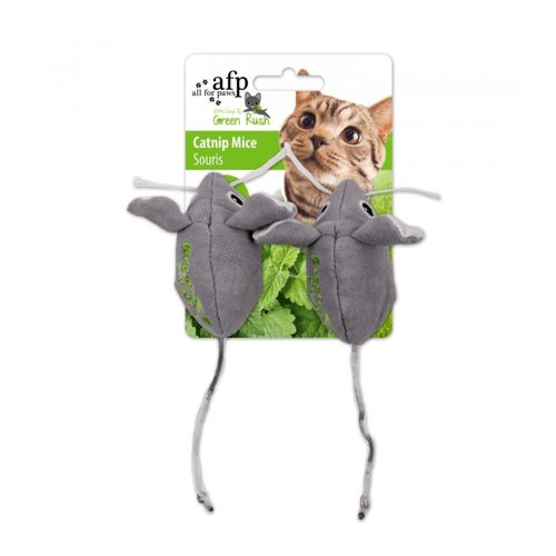 Juguete Para Gato Afp Green Rush Catnip Mice