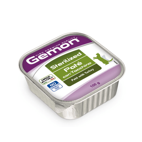 Alimento Húmedo Para Gato Gemon Pate Sterilized With Turkey