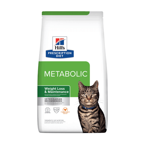 Hill's Prescription Diet Metabolic, Pérdida y Mantenimiento del Peso, Alimento Seco para Gato