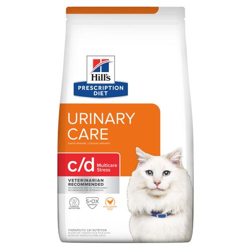 Hill's Prescription Diet c/d Multicare Stress, Cuidado Urinario, Alimento Seco para Gato