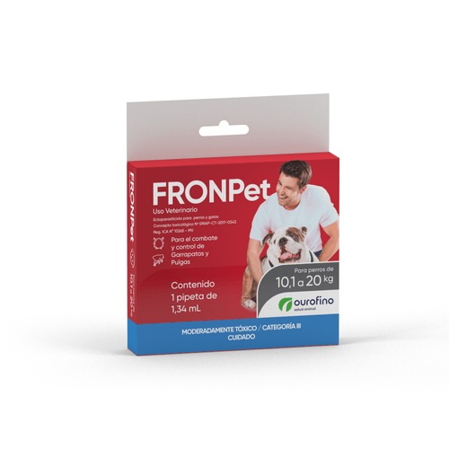 Antipulgas Y Garrapatas Para Perro Fronpet