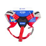 arnes-para-perro-puppis-lycra-rojo