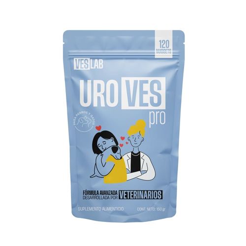 Suplemento Para Mascotas Veslab Uroves Pro