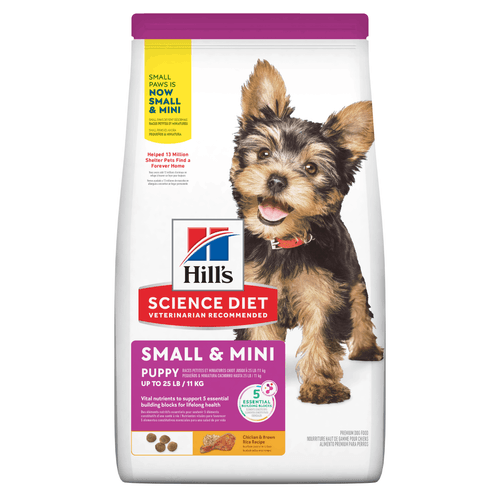Hill's Science Diet Small & Mini Puppy, alimento para perro cachorro razas pequeñas y mini