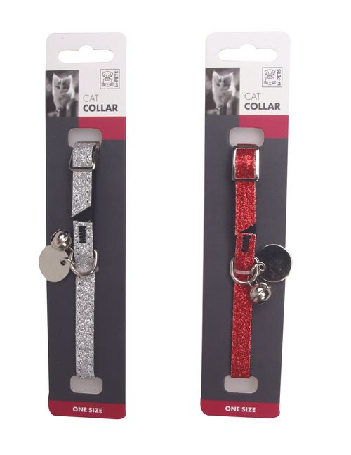 Collar Con Brillo Para Gato M-PETS