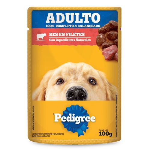Alimento Húmedo Para Perro Pedigree Adulto Beef
