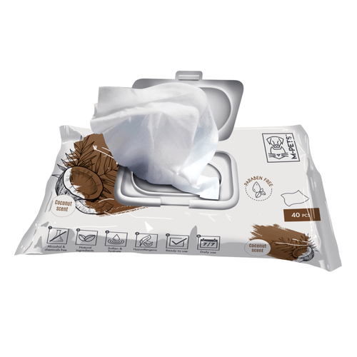 Pañitos Para Mascotas Coco M-PETS
