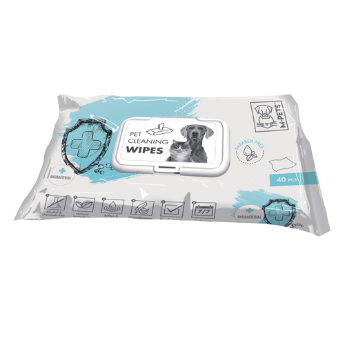 Pañitos Antibacteriales Para Mascotas M-PETS