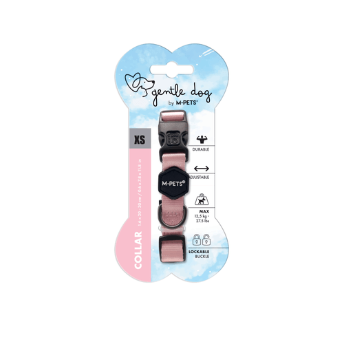Collar Para Perro Gentle Rosa M-PETS