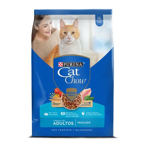 Alimento Gato Cat Chow Adulto Pescado Forti Defense