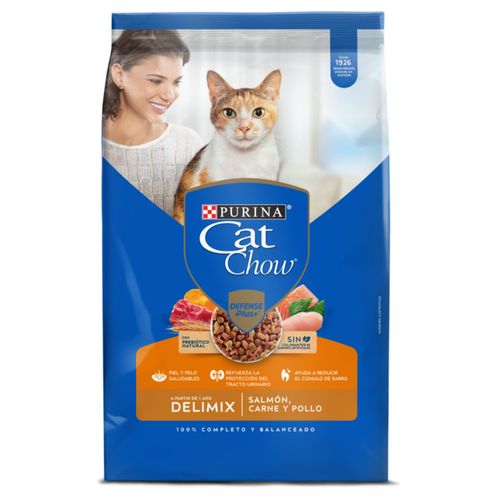 Alimento Gato Cat Chow Adulto Delimix Forti Defense