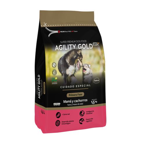 Alimento Seco Para Perro Agility Mamás y Cachorros Primera Fase
