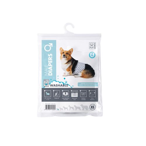 M-Pets Pañal Lavable Para Perro Macho