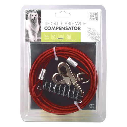 M-Pets Cable de Amarre Compensador Para Perro