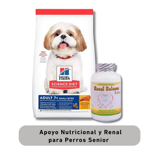Combo Hill’s Science Diet 7+ SB 4.5 lb + Renal Balance 60 Tab