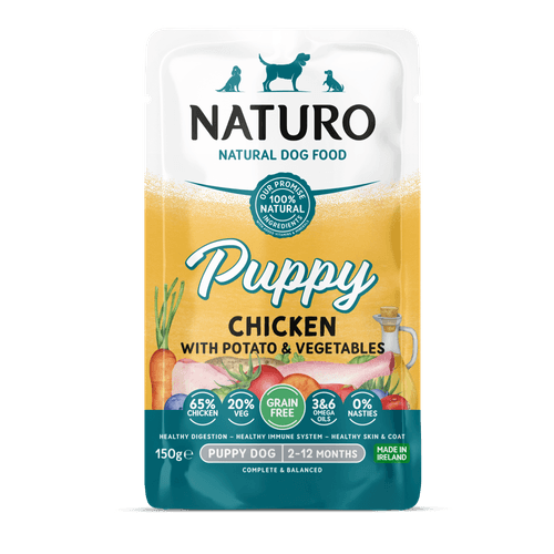 Naturo Alimento Húmedo Puppy Grain Free Chicken With Potato And Vegetables Para Perro