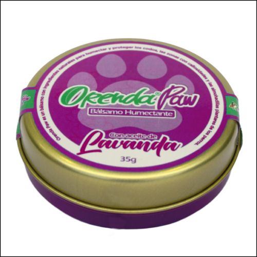 Basic Farm Orenda Paw Lavanda Bálsamo Humectante Para Pulpejos Para Mascotas