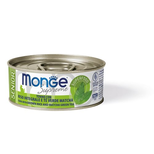 Monge Alimento Húmedo Natural Adult Tuna Rice Matcha Para Gato