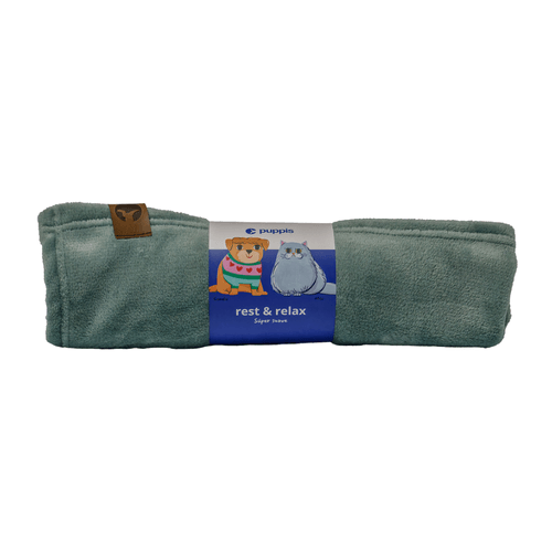 Manta simple piel para Mascotas Sofistipets Menta