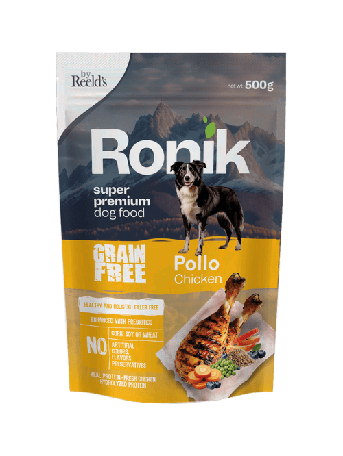 Alimento Húmedo Para Perro Reelds Ronik Grain Free Sabor A Pollo