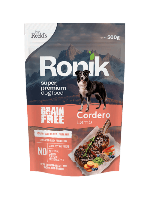 Alimento Húmedo Para Perro Reelds Ronik Grain Free Sabor A Cordero