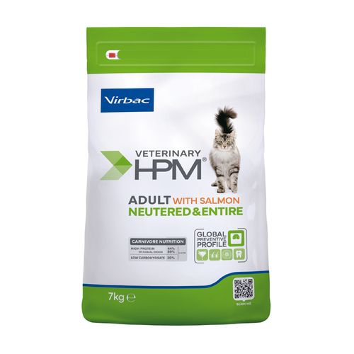 Alimento Para Gato HPM Adult With Salmon Neutered And Entire Cat