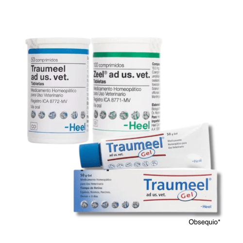 Combo Heel Traumeel & Zeel Para Mascotas – Antiinflamatorio Natural + Gel Traumeel 50 ml
