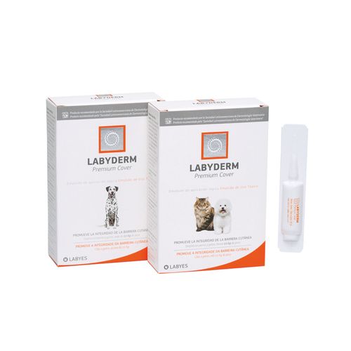 Ampolla Dermatológica Para Mascotas Labyes Labyderm Premium Cover
