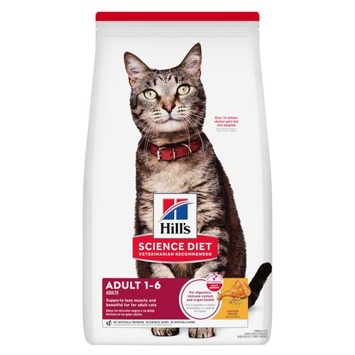 Alimento seco para gato Hills Science Diet Adult sabor pollo