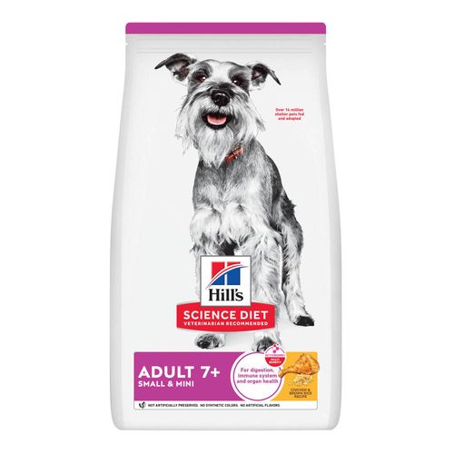 Alimento seco para perro Hills Science Diet Small and Mini Adult 7 Plus senior razas pequeñas y mini
