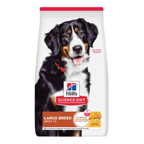Alimento seco para perro Hills Science Diet Adult Large Breed razas grandes