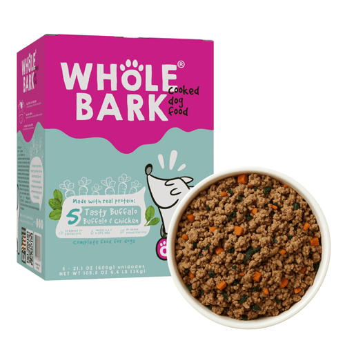 Alimento Húmedo Whole Bark Tasty Buffalo Cooked Dog Food