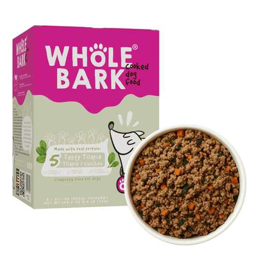 Alimento Húmedo Whole Bark Tasty Tilapia Cooked Dog Food