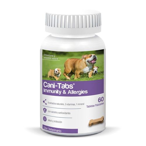 Suplemento para Perro Cani Tabs Inmunity y Allergies