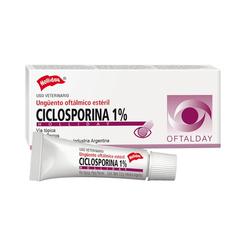 Ungüento Oftálmico Para Perro Ciclosporina 1%