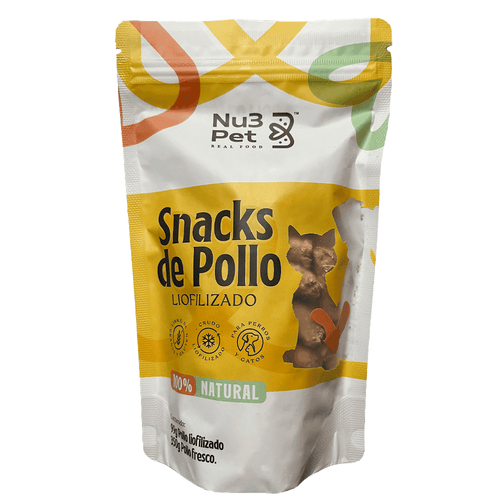 Snack de Pollo Liofilizado para Perro Nu3Pet