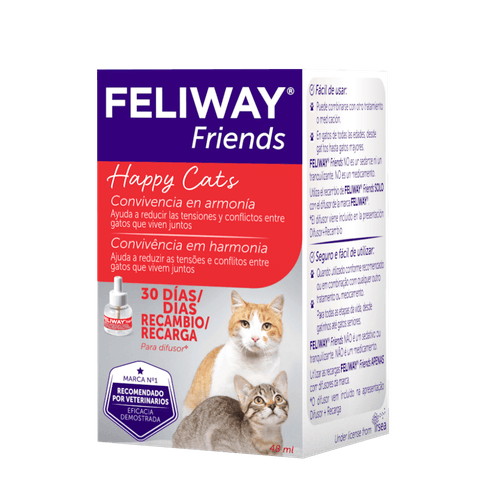 Feromona Sintética Para Gato Feliway Friends Recarga
