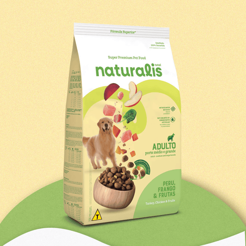 Alimento Para Perro Adulto Naturalis Peru Frango Y Frutas