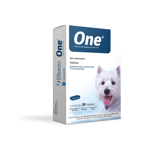 Antiparasitario Interno Perros One (Precios Por Tableta)