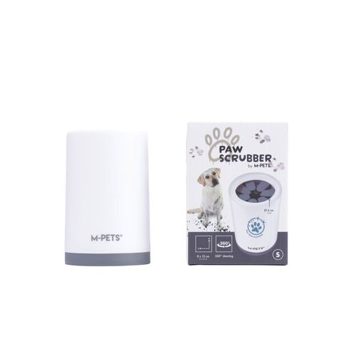 Limpiador de patas blanco para mascotas M-pets