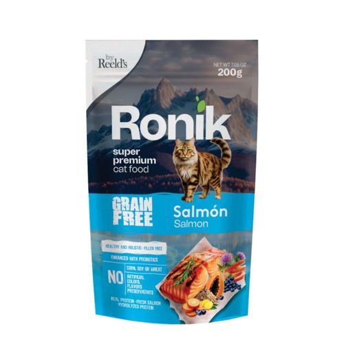 Alimento húmedo para gato Reelds sabor salmón