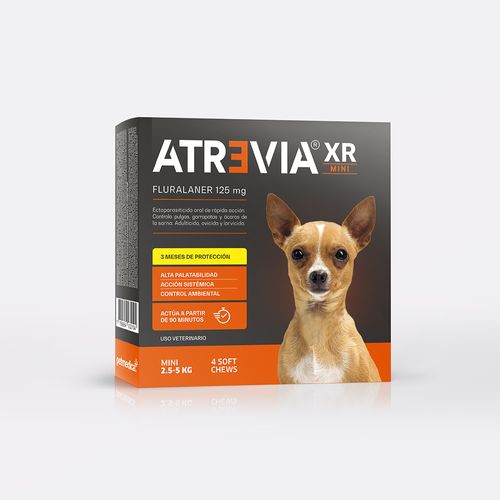 Antiparasitario oral para perro Atrevia xr