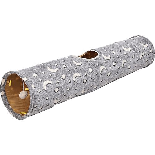 Túnel de juego para gato felpa luminosa Pawise